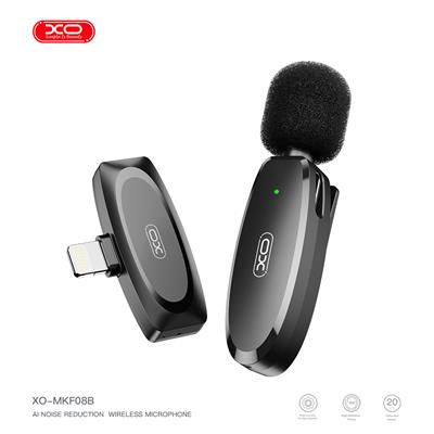 MKF09B Lightning Self-charging Compartment One to Two Low Latency Wireless Lavalier Microphone [3]