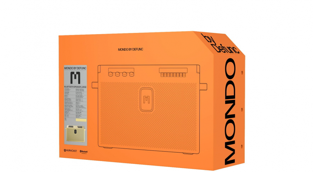 Mondo by defunc Speaker Large Greige [5]