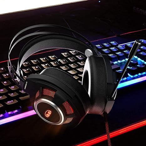 Monster Gaming Headset USB RGB Mission V1, Black [5]