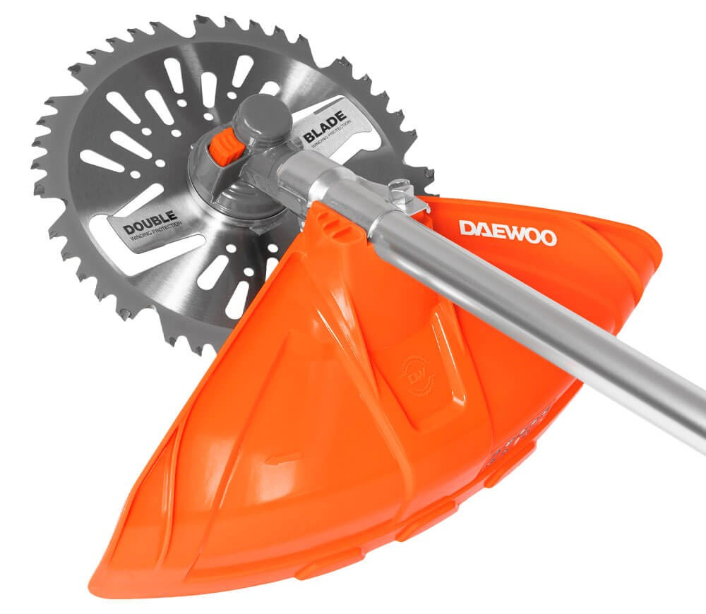 Motocoasă pe benzină DAEWOO DABC 520 (Motor 2 timpi, 51,8 cm³, 1,9 CP, Fir 42 cm, Disc 255 mm cu 40 dinți) [7]
