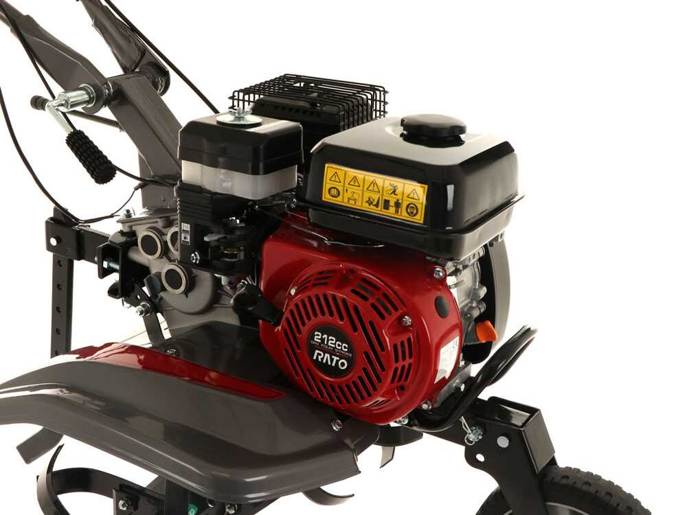 Motocultor pe benzină Rato RG3.6-75Q-D-II cu freză (7 CP, 212 cm³, Transmisie curea, 2+1 viteze) [3]