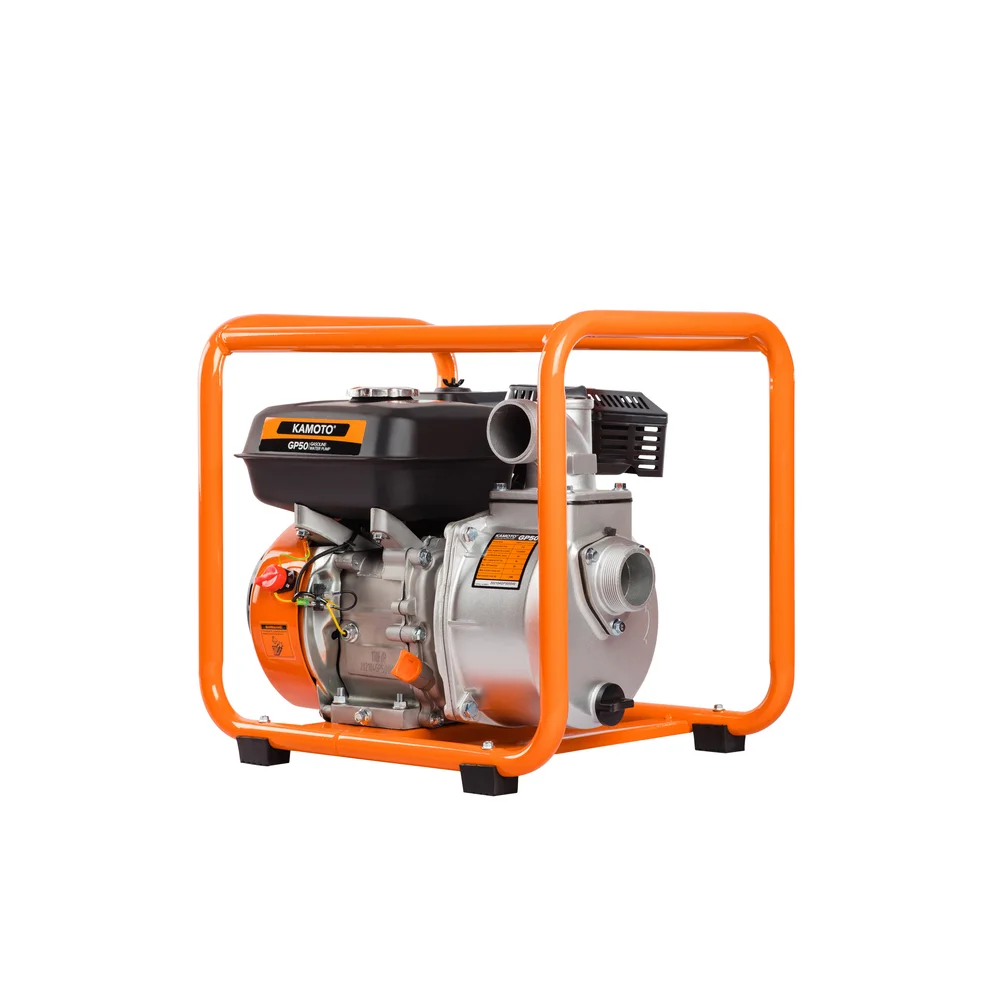 Motopompă pe benzină KAMOTO GP50 (7.0 CP, 50 mm / 2", 30 m³/h, H 30m) [3]