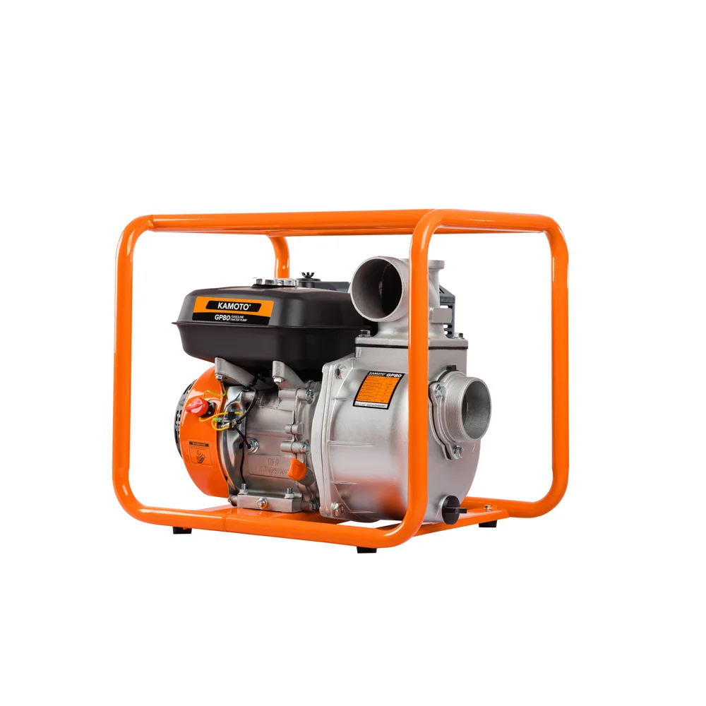 Motopompă pe benzină KAMOTO GP80 (7.0 CP, 80 mm / 3", 55 m³/h, H 30m) [3]