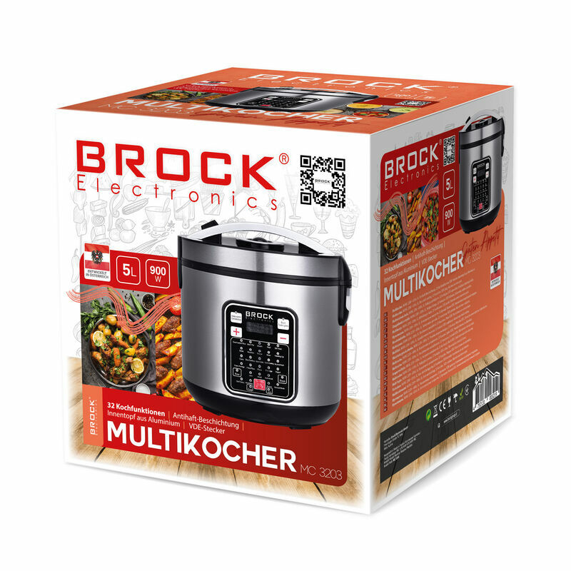Multicooker BROCK MC 3203, 5L, 900W [2]