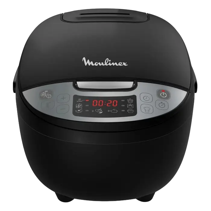 Мультиварка Moulinex MK611832, 4 л, 750 Вт, 10 программ, Черная [1]
