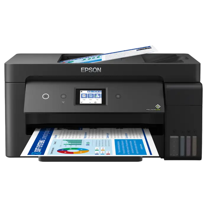 МФУ цветное струйное Epson L14150, Черный – Формат A3+ и экономия для офиса и дома [1]