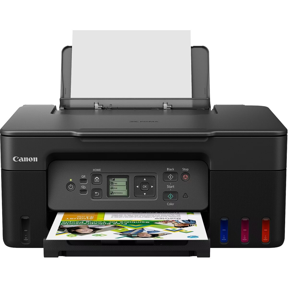 Multifuncțională inkjet Canon PIXMA G3470 A4 (Color, 4800 x 1200 dpi, Rezervoare de cerneală, Wi-Fi, USB, Negru) [2]
