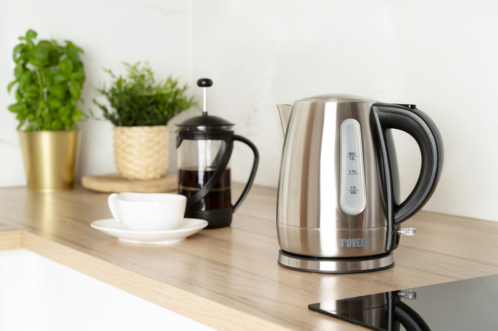 NOVEEN Electric Kettle EK1401, 1630W, 1L INOX [2]