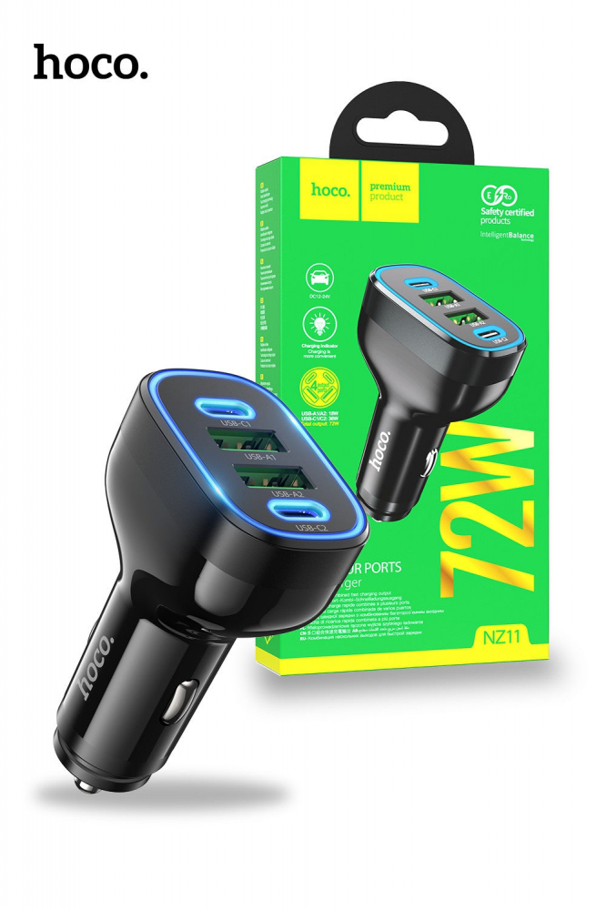 Încărcător Auto NZ11 Guide PD72W – Încărcare Rapidă și Siguranță Maximă [7]