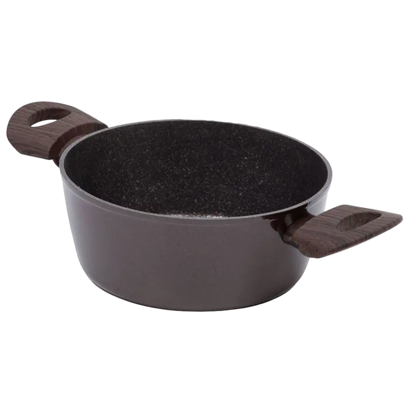 Кастрюля RESTO 93018, 2.5L, 20см, Коричневая – Элегантность и практичность на вашей кухне [2]