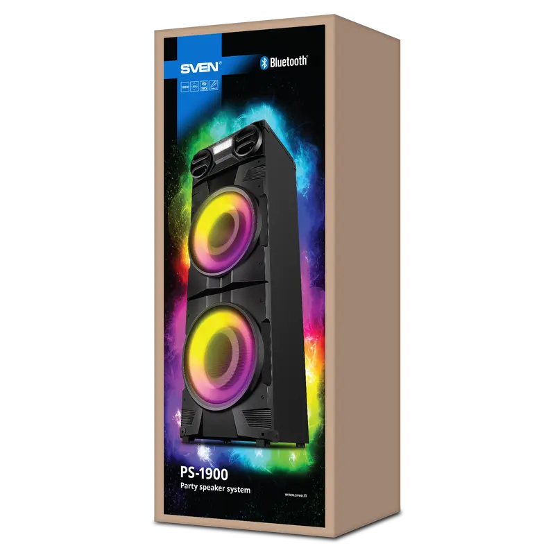 Partybox SVEN PS-1900, 1000W – Putere audio extremă pentru petreceri memorabile [15]
