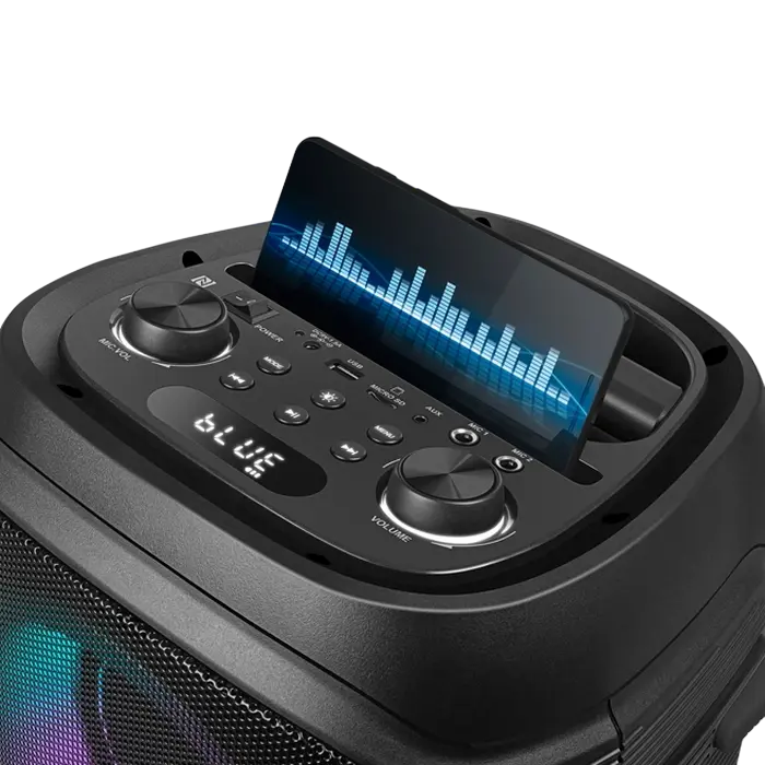 Портативная колонка SVEN PS-800, чёрная – 100 Вт RMS [2]