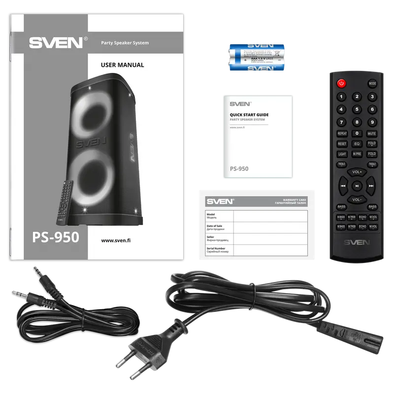 Partybox SVEN "PS-950" 160W [7]