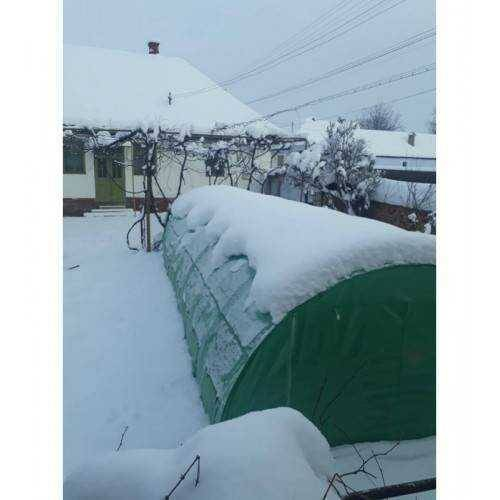 Pelicullă pentru seră 6x4x2,5m – Armată 240 g/m², rezistență maximă și ventilație perfectă [3]