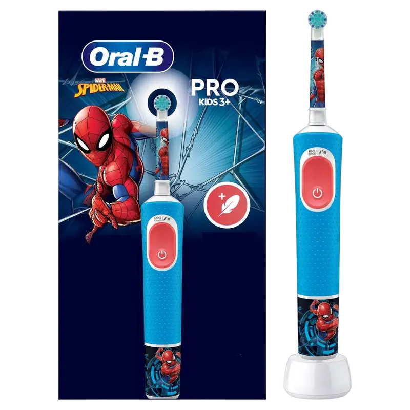 Periuta electrica Oral-B D103,413.2K Vitality PRO Kids 3+Spiderman [3]
