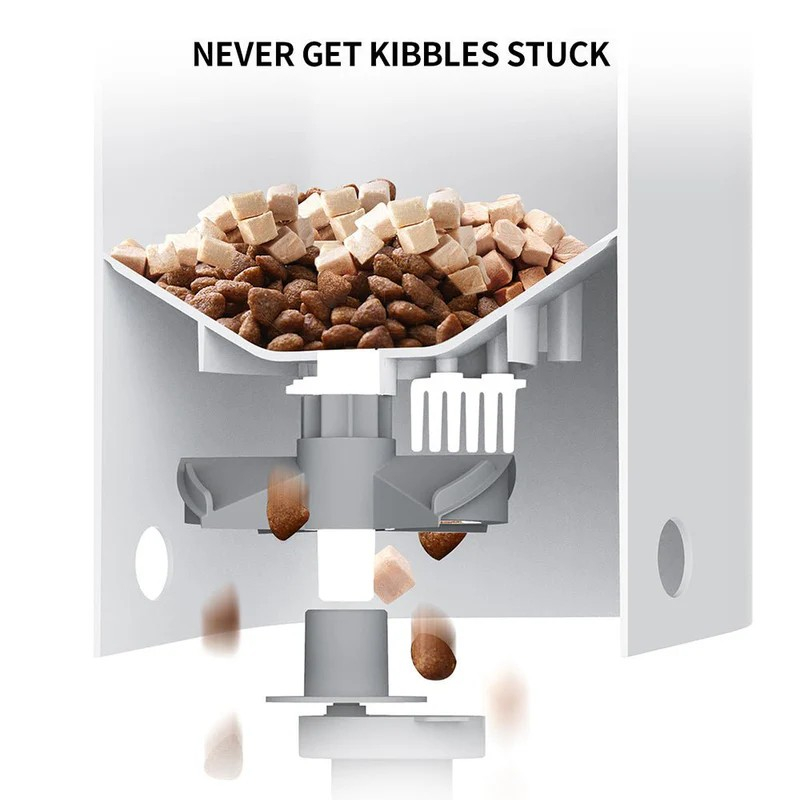 Petkit Fresh Element SOLO Smart Pet Feeder, Wi-Fi and Bluetooth connection, 304 stainless steel, Capacity: 3L, Normal dry food, freeze dried food, App control, Dual-power system, Size 316*167*296mm, white [3]