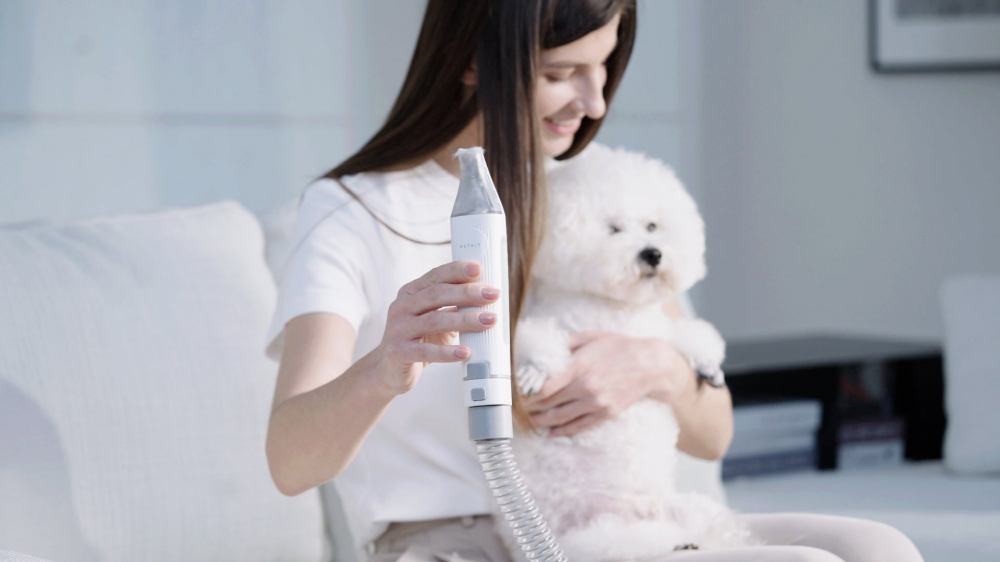 Petkit FurWaker 5-in-1 Pet Grooming Kit, Brushing, trimming and vacuum all at once, 5 professional grooming and vacuum tools, white [8]