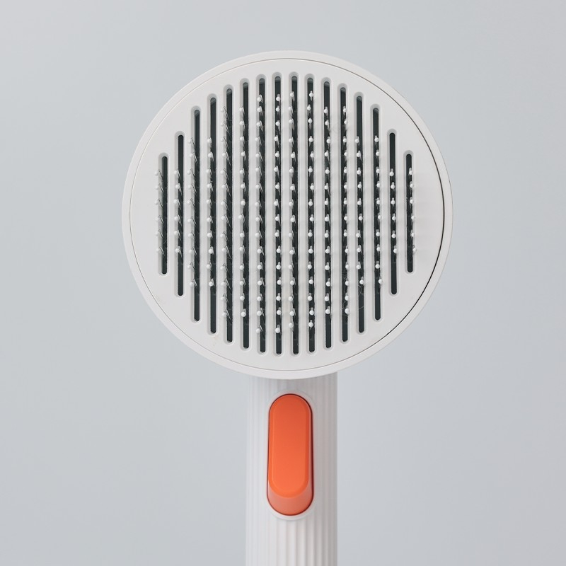 Petkit Pet Grooming Brush 2, Material: Stainless steel and acrylonitrile butadiene styrene, high-density polyethylene, Size: 200*79*67mm, white [2]