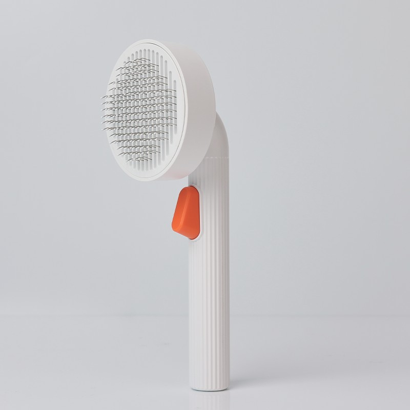 Petkit Pet Grooming Brush 2, Material: Stainless steel and acrylonitrile butadiene styrene, high-density polyethylene, Size: 200*79*67mm, white [3]