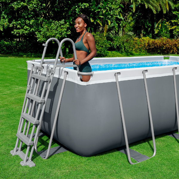 Piscină Bestway Power Steel 412x201x122 cm – 8124L, cadru metalic + pompă cu filtru și accesorii [5]