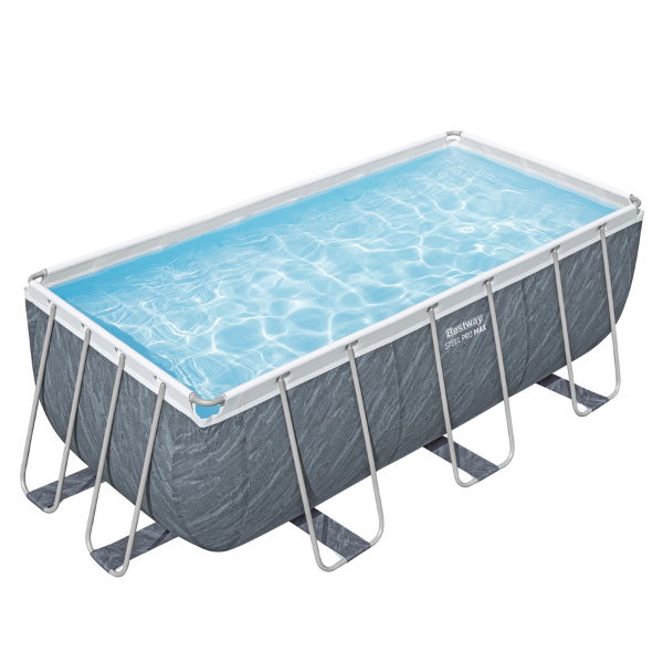 Бассейн Bestway Power Steel Rotang 412x201x122 см – 8124 л, металлический каркас + насос фильтрации и аксессуары [5]