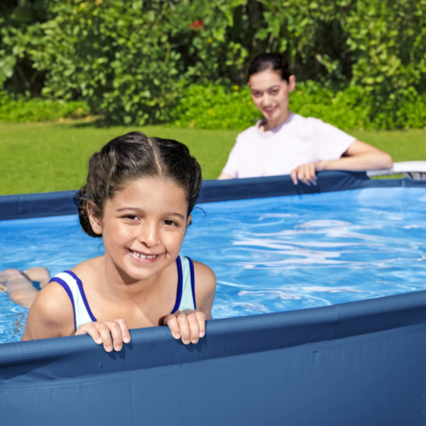 Piscină Bestway Steel Pro 221x150x43 cm – Perfectă pentru Copii! [4]