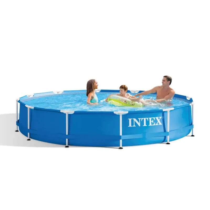 Piscină cu cadru metalic și filtru Intex 366×76 cm, 6503L (art. 28212) [2]