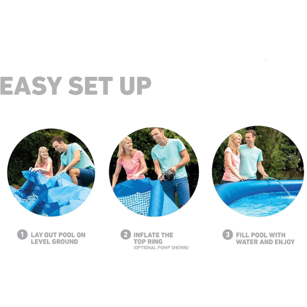 Бассейн EASY SET 244×61 см, 1942 L с фильтрующим насосом [4]