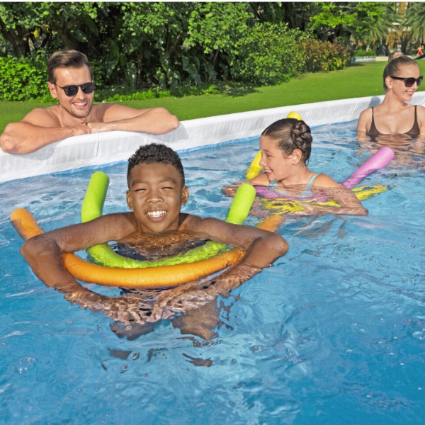 Piscină Bestway Power Steel 404x201x100 cm – 6478L, cadru metalic + pompă 2006 l/oră, scară și dozator [9]