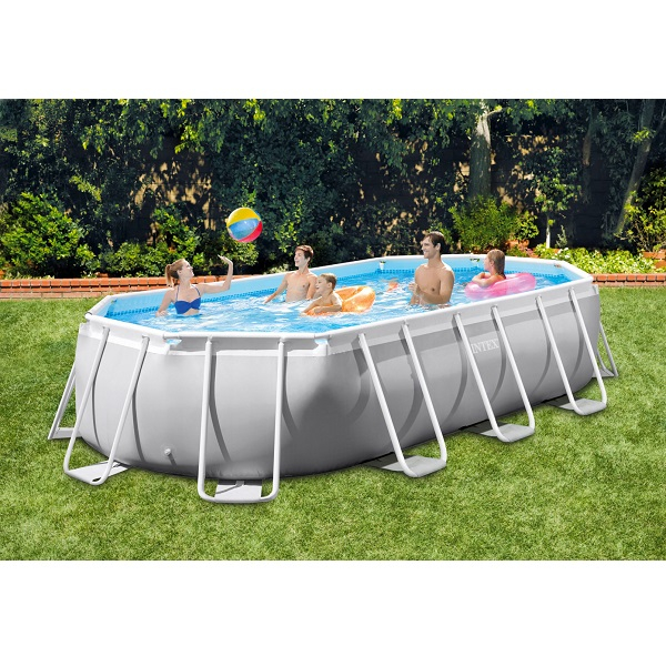 Piscină INTEX PRISM FRAME OVAL 503x274x122 cm, 13.365L, Cadru Metalic [2]