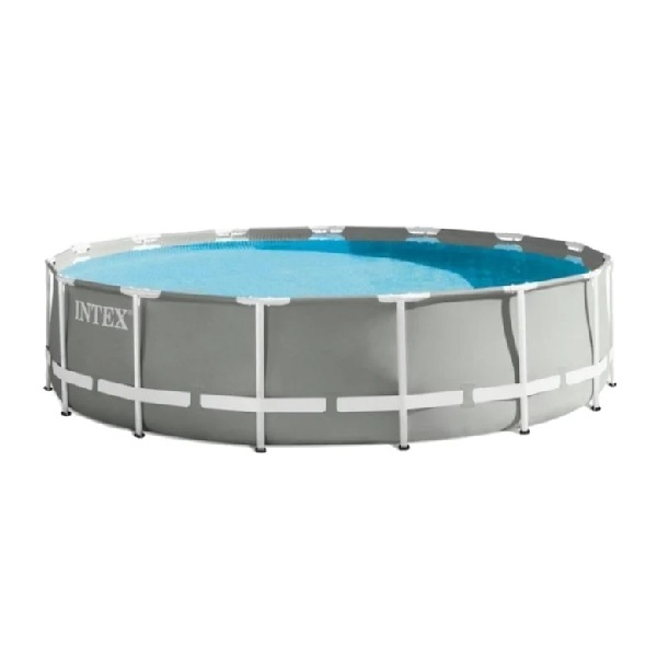 Бассейн INTEX PRISM FRAME PREMIUM 305×76 см, 4485 л, металлический каркас [7]
