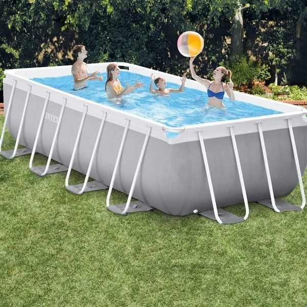 Piscină PRISM FRAME RECTANGULAR 488x244x107 cm, 10874 L, cadru metalic [2]