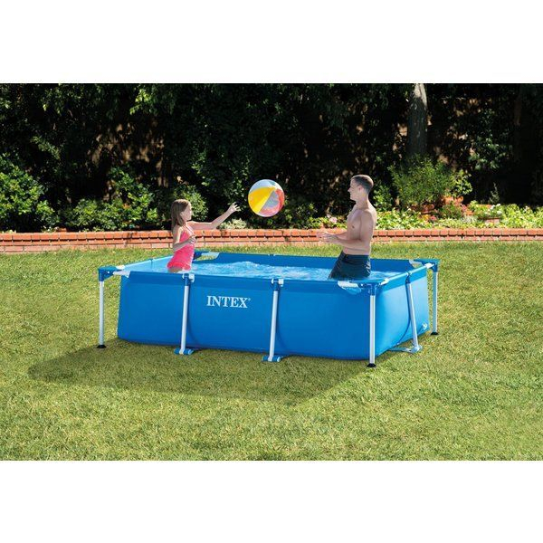 Piscină INTEX Rectangular Frame 260x160x65 cm – Compactă, durabilă și rapid de asamblat [2]