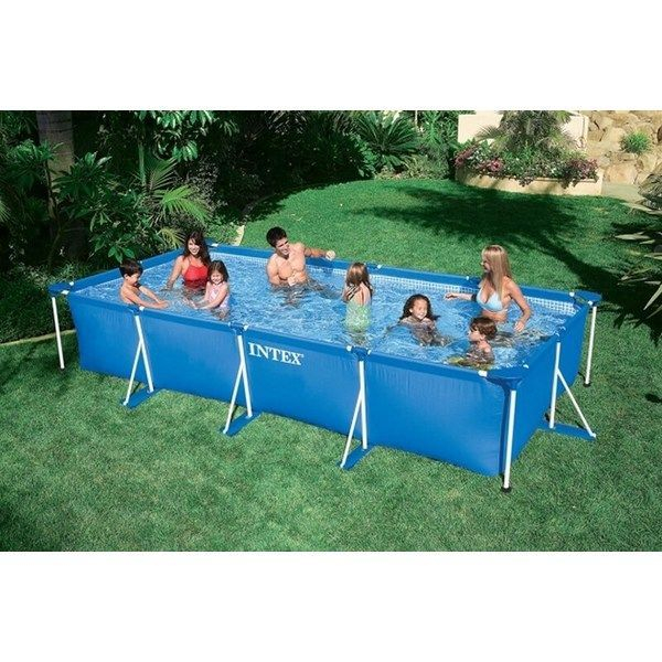 Бассейн INTEX Rectangular Frame 450x220x84 см – Большое пространство, быстрая установка, гарантированные развлечения [2]