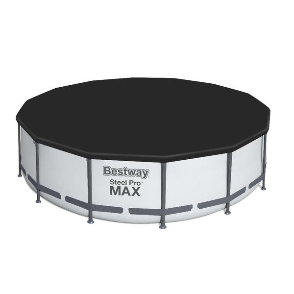 Bestway Бассейн STEEL PRO MAX 427x122 см, 15232 л, с металлическим каркасом, насосом, лестницей и тентом [5]