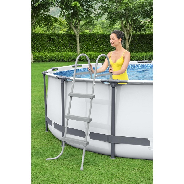 Бассейн Bestway STEEL PRO MAX 457x107 см, 14970 л, металлический каркас, с насосом, лестницей и чехлом [6]