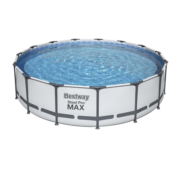 Бассейн Bestway STEEL PRO MAX 457x107 см, 14970 л, металлический каркас, с насосом, лестницей и чехлом [3]