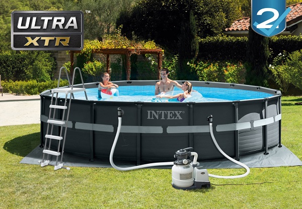 Piscină INTEX ULTRA XTR FRAME Ø549x132 cm, 26.423L, Cadru Metalic [2]