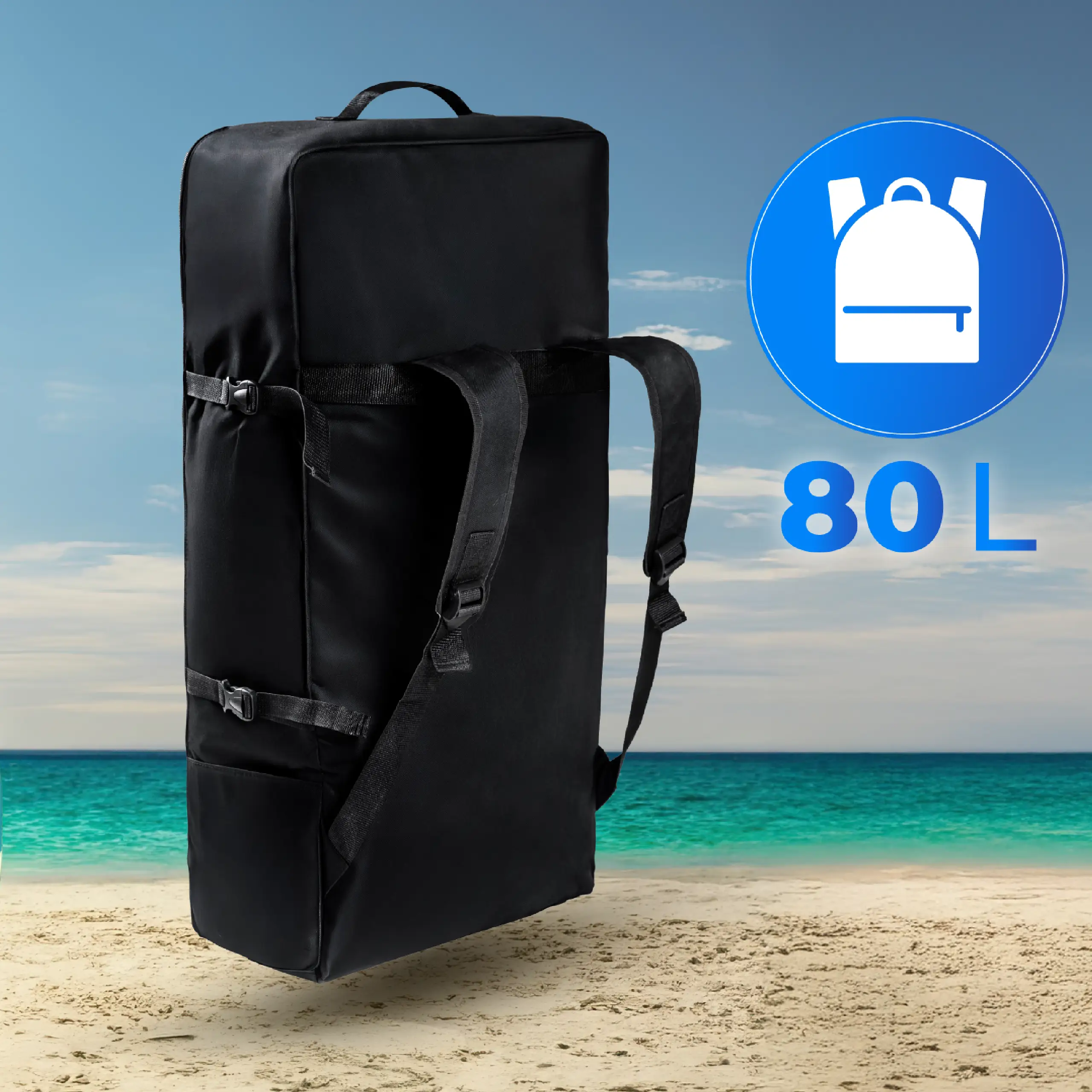 Надувная SUP-доска THUNDER STRIPES 320 см – Стиль и устойчивость для гибридных приключений [5]