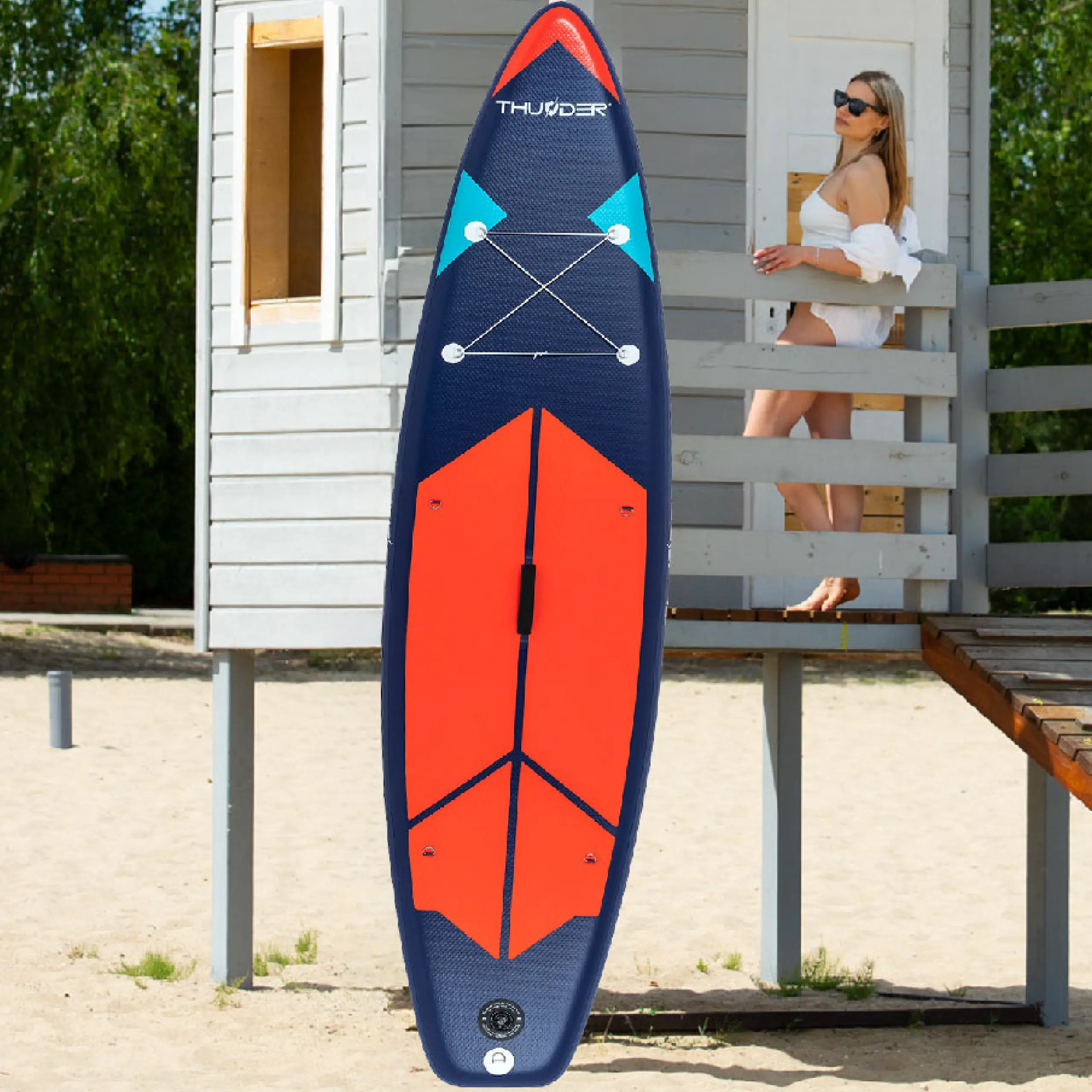 Надувная SUP-доска THUNDER STRIPES 320 см – Стиль и устойчивость для гибридных приключений [2]