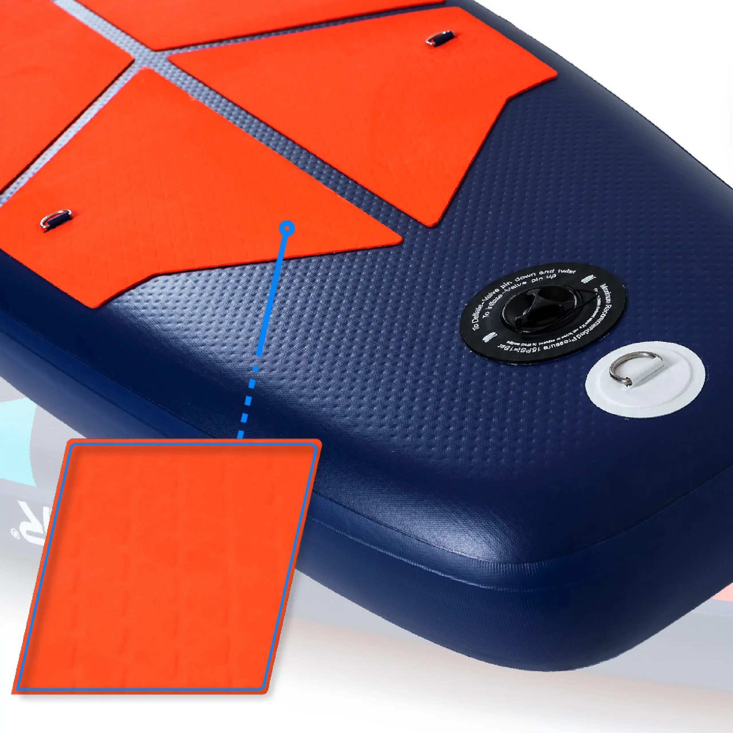 Надувная SUP-доска THUNDER STRIPES 320 см – Стиль и устойчивость для гибридных приключений [6]