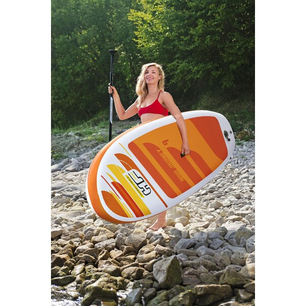 Placă SUP gonflabilă Bestway Aqua Journey 274×76×12 cm, cu vâslă – ideală pentru începători [17]