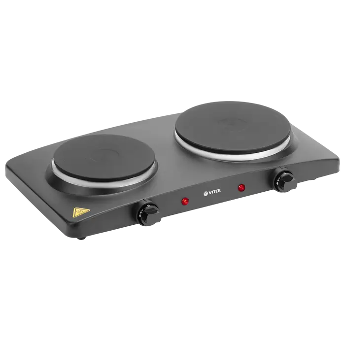 Plita de masa Mini VITEK VT-3704, 2500W, (1500W and 1000W)electric [4]
