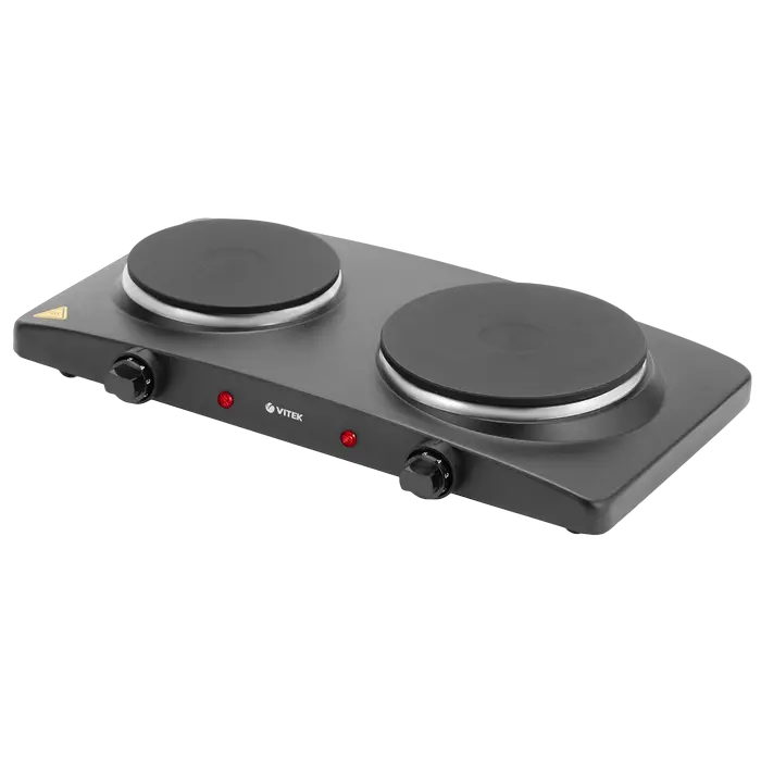 Plita de masa Mini VITEK VT-3704, 2500W, (1500W and 1000W)electric [5]