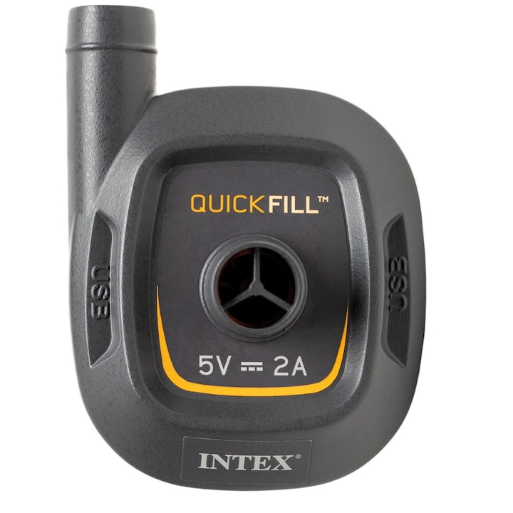 Pompă de aer electrică Mini QuickFill USB 5V , 3 duze [3]