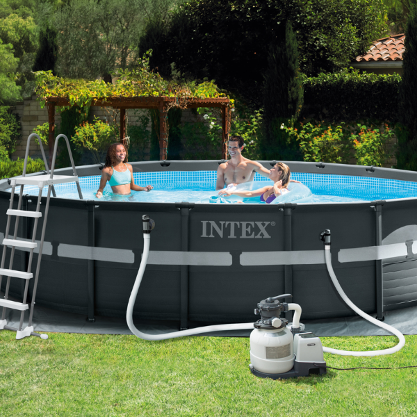 Песочный фильтр-насос INTEX Krystal Clear SX2100 Plus – Смарт-технологии для кристально чистой воды [5]