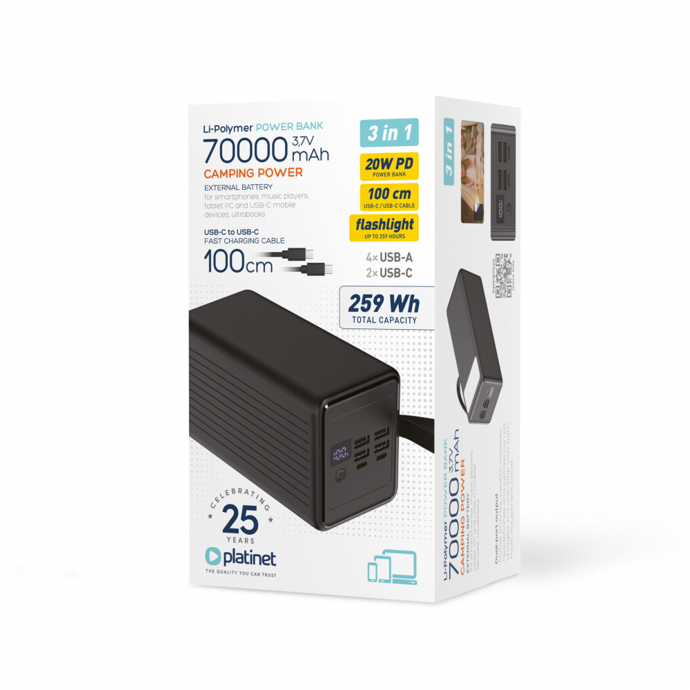 Power Bank 70000 mAh 20W PD [5]