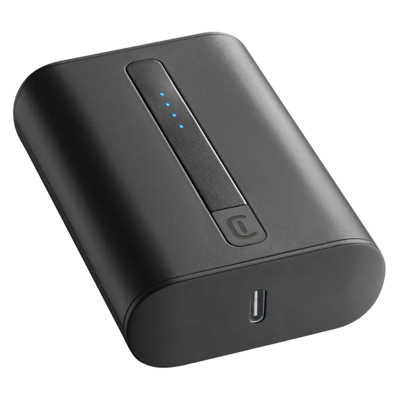 Power Bank Cellularline 10000mAh, PD Thunder, Negru [4]