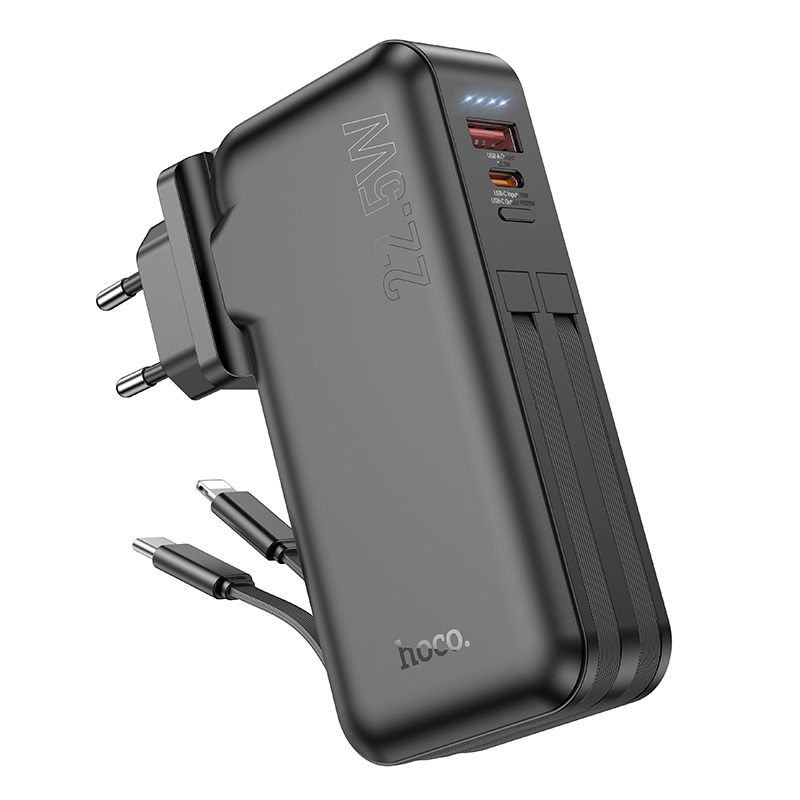 Power Bank J126 Travel 22.5W, Complet Compatibil cu Cablu (US/EU), 10000mAh [3]
