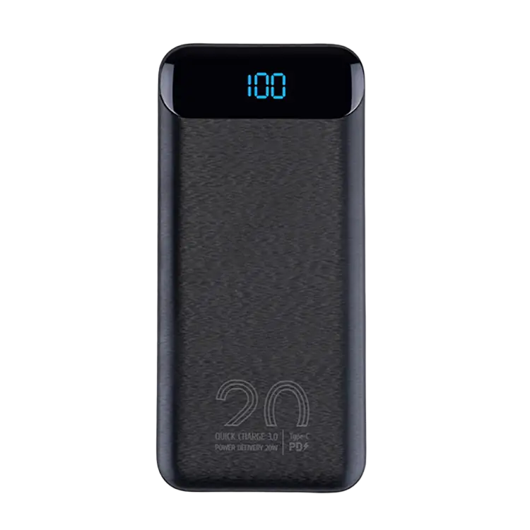 Power Bank Rivacase 20000 mAh QC 3.0/PD 20W, VA2580, Negru [1]